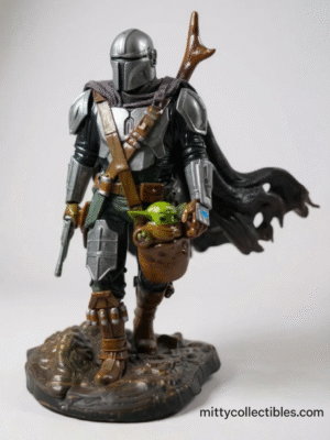 Mandalorian with Grogu